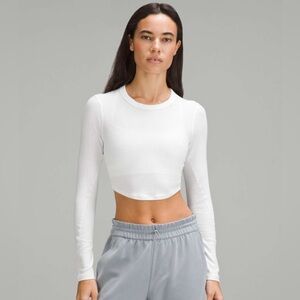 lululemon athletica White Crop Top